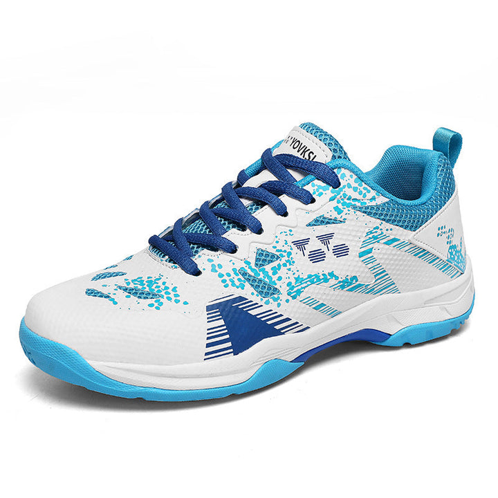 Unisex lightweight breathable indoor tennis shoes with stable non-marking sole and cushioning Mune Fashion