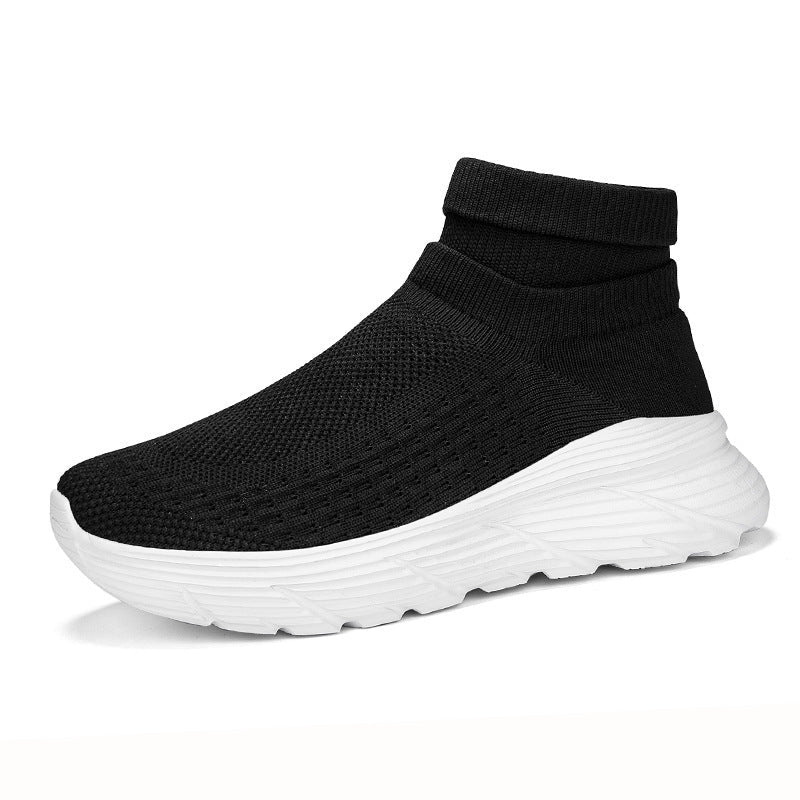 Women's High-Performance Running Shoes with Breathable Knit Upper