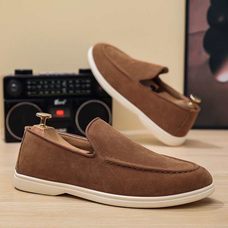 Men's Elegant Loafers Made of Soft Suede