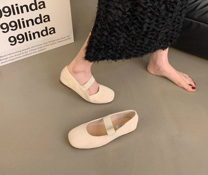 Women's Elegant Ballet Flats with Straps