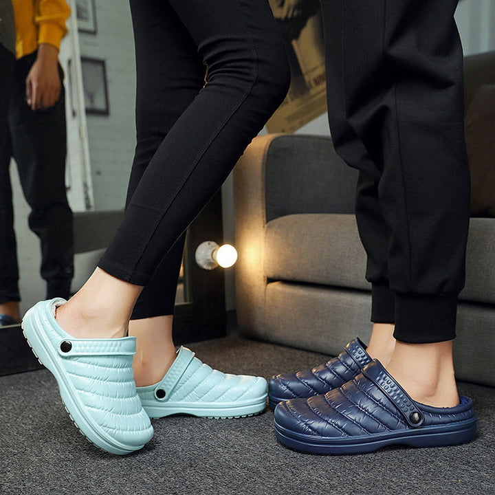 Comfortable Women's Slippers with Insulated Lining and Non-Slip Sole