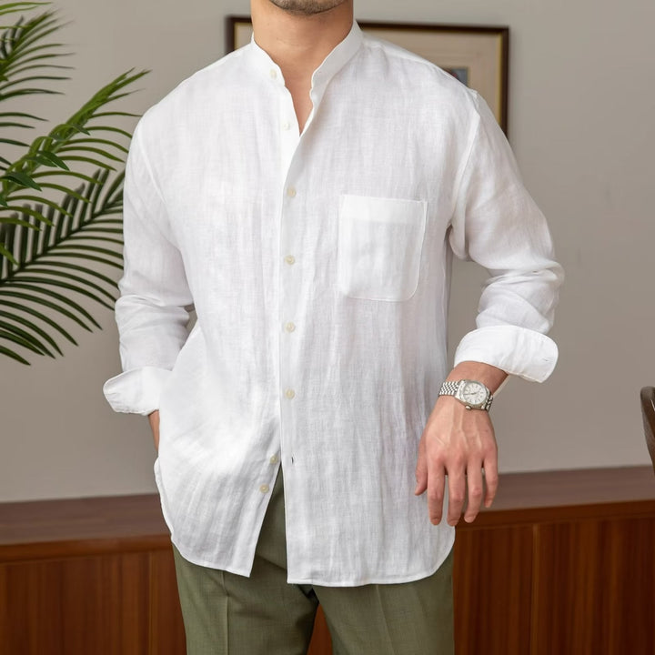 Men's Elegant Long Sleeve Business Shirt Mune Fashion