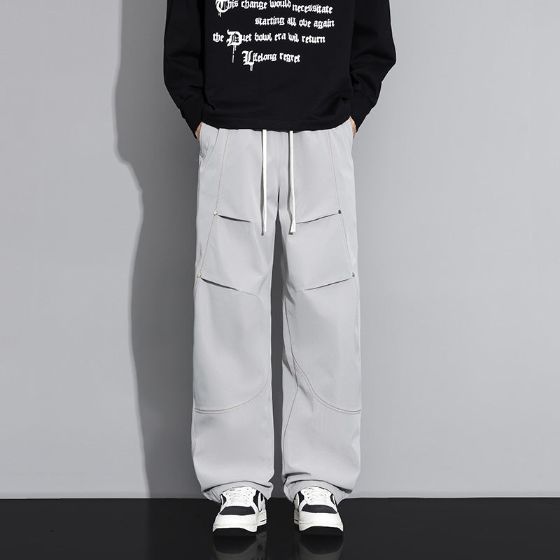 Men's Casual Cargo Pants with Versatile Pockets Mune Fashion