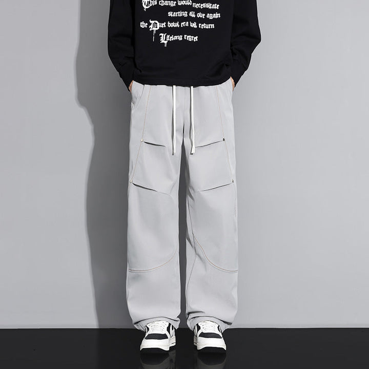 Men's Casual Cargo Pants with Versatile Pockets Mune Fashion