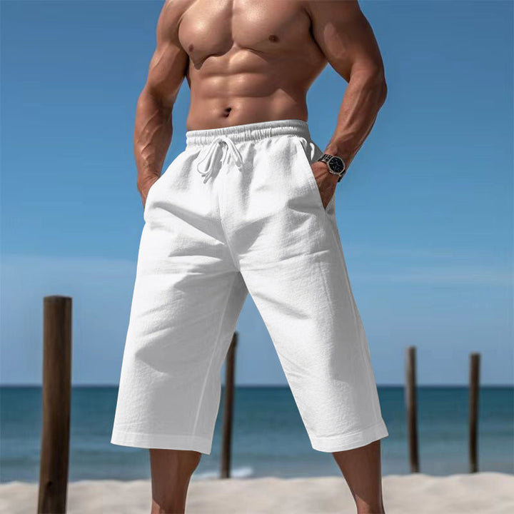 Men's urban summer bermuda in a clear cut with comfort waistband Mune Fashion