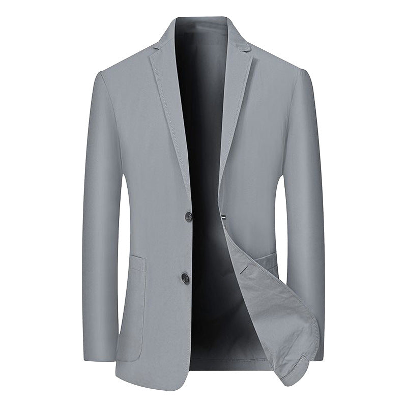 Men's travel blazer made of stretch material unstructured with patch pockets Mune Fashion