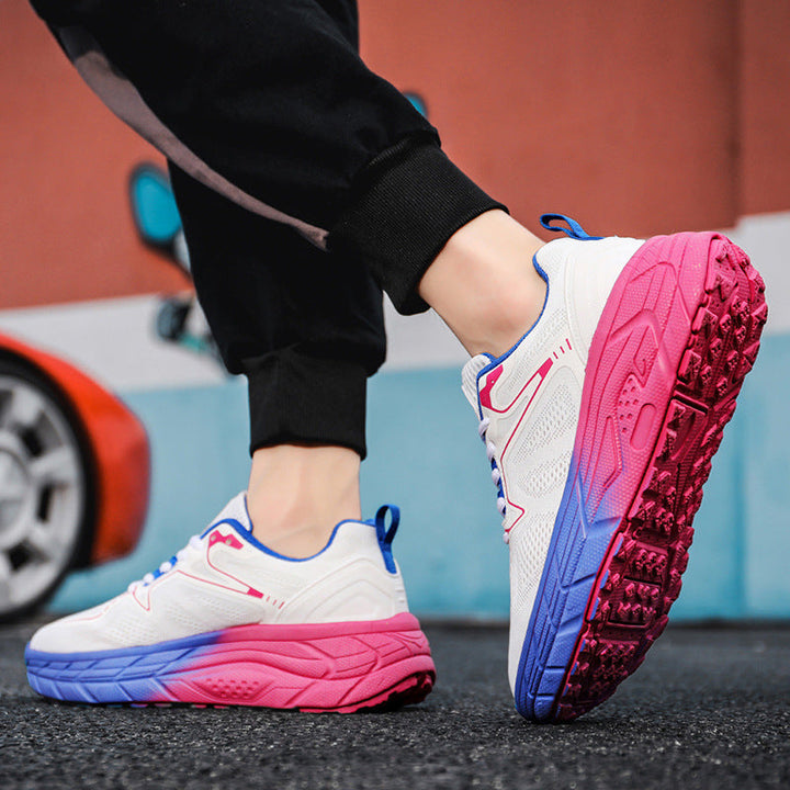Women's High-Performance Running Shoes with Cushioned Sole and Breathable Upper