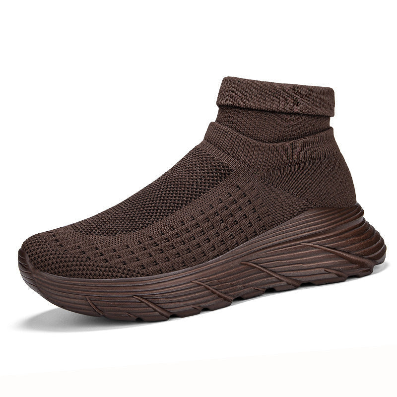 Women's High-Performance Running Shoes with Breathable Knit Upper