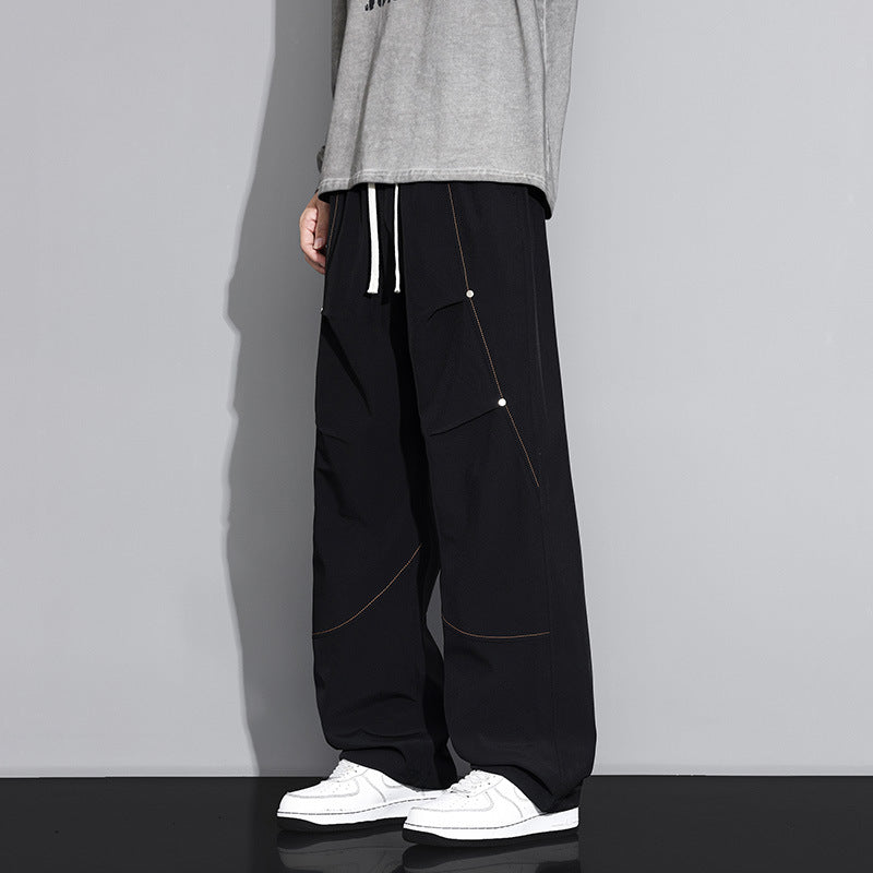 Men's Casual Cargo Pants with Versatile Pockets Mune Fashion