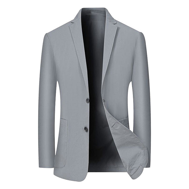 Men's travel blazer made of stretch material unstructured with patch pockets Mune Fashion