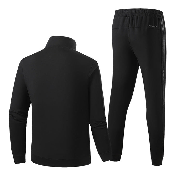 Men's functional training suit set with zip jacket and elastic jogging pants Mune Fashion