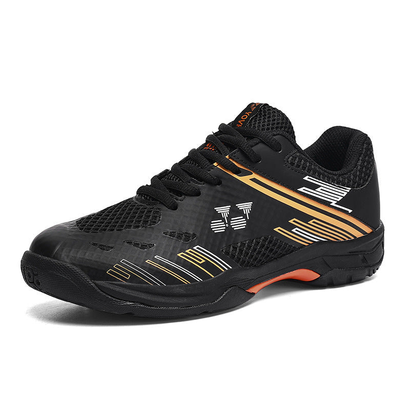 Unisex lightweight breathable indoor tennis shoes with stable non-marking sole and cushioning Mune Fashion