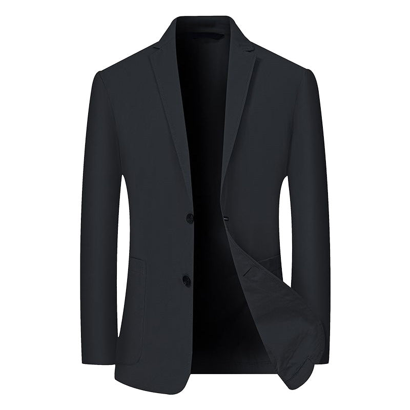 Men's travel blazer made of stretch material unstructured with patch pockets Mune Fashion
