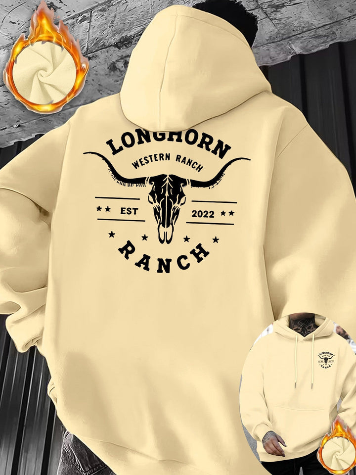Men's Comfortable Hoodie with Distinctive Print Mune Fashion