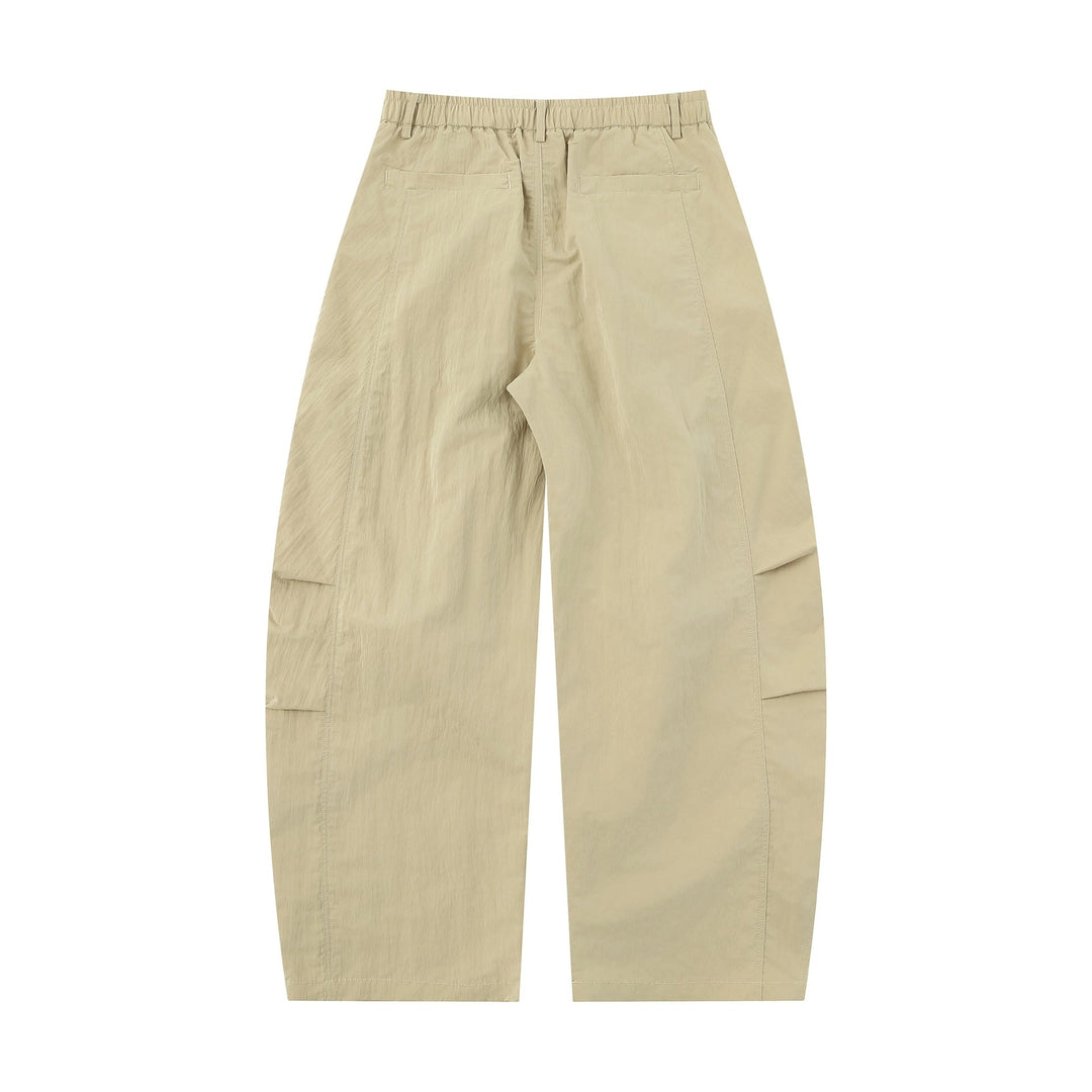 Women's Wide Culotte Pants with High Waist and Textured Cotton Blend Mune Fashion