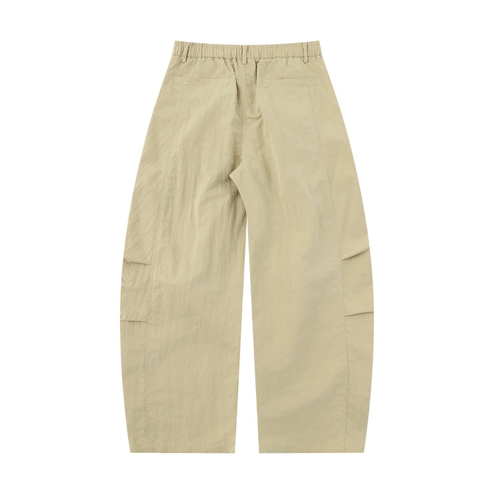 Women's Wide Culotte Pants with High Waist and Textured Cotton Blend Mune Fashion