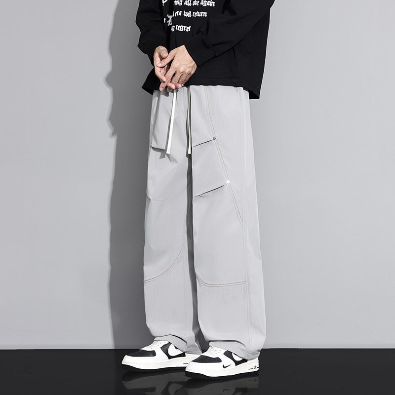 Men's Casual Cargo Pants with Versatile Pockets Mune Fashion