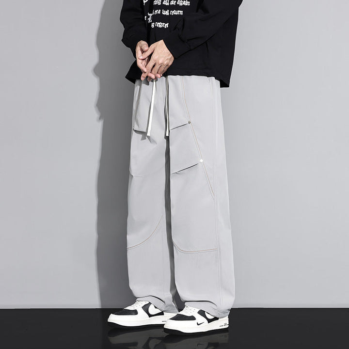 Men's Casual Cargo Pants with Versatile Pockets Mune Fashion