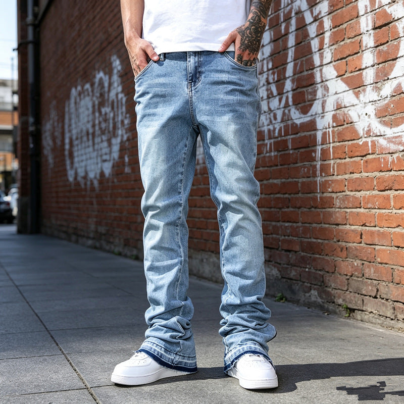 Men's Casual Straight Leg Jeans Mune Fashion