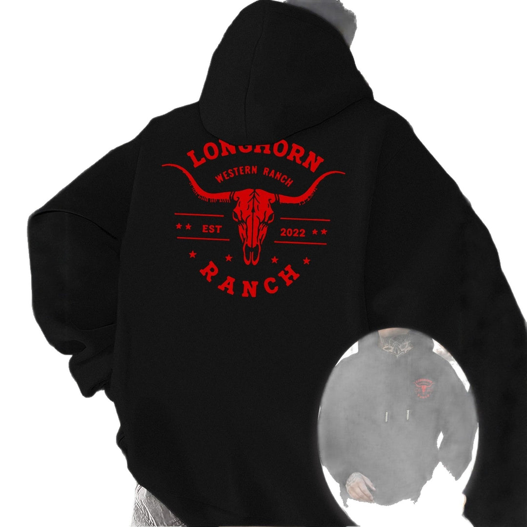Men's Comfortable Hoodie with Distinctive Print Mune Fashion
