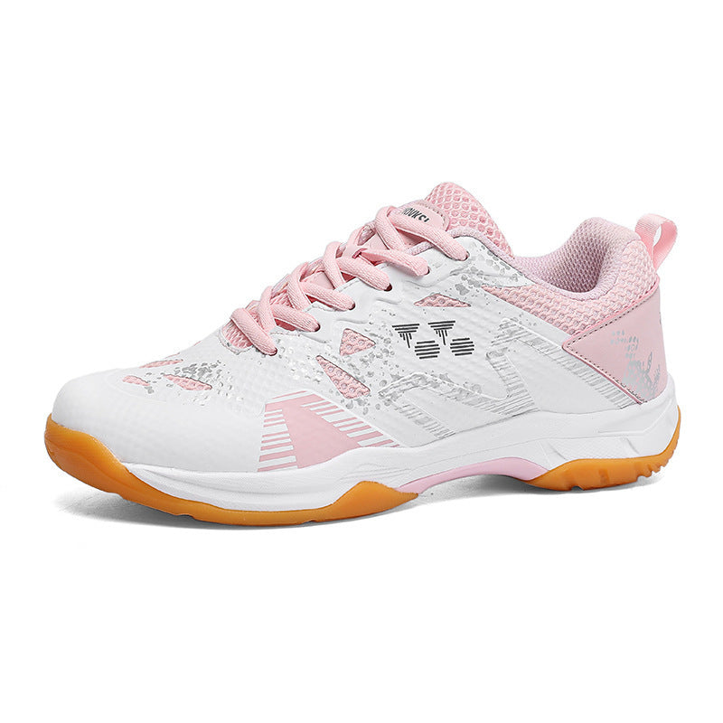 Unisex lightweight breathable indoor tennis shoes with stable non-marking sole and cushioning Mune Fashion