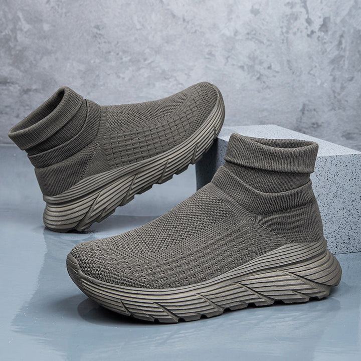 Women's High-Performance Running Shoes with Breathable Knit Upper
