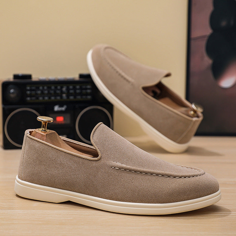 Men's Elegant Loafers Made of Soft Suede