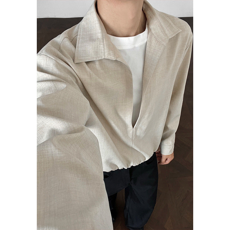 Men's Stylish Shirt with Button Placket Mune Fashion
