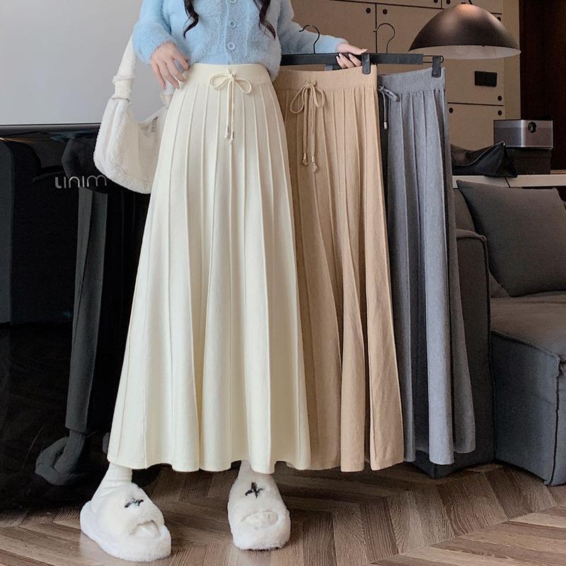 Women's Elegant and Flowing Maxi Skirt Mune Fashion