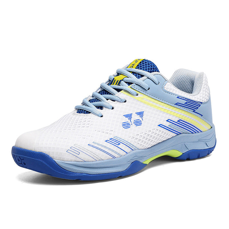 Unisex lightweight breathable indoor tennis shoes with stable non-marking sole and cushioning Mune Fashion