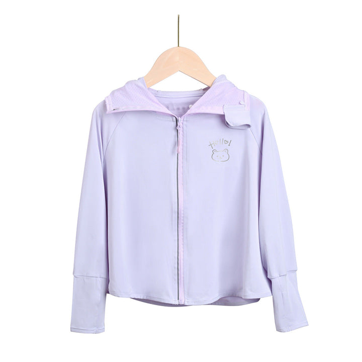 Boys breathable hoodie with UV protection Mune Fashion