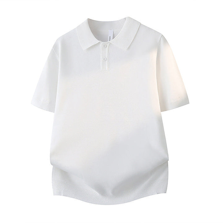 Women's Stylish Short Sleeve Polo Shirt Mune Fashion