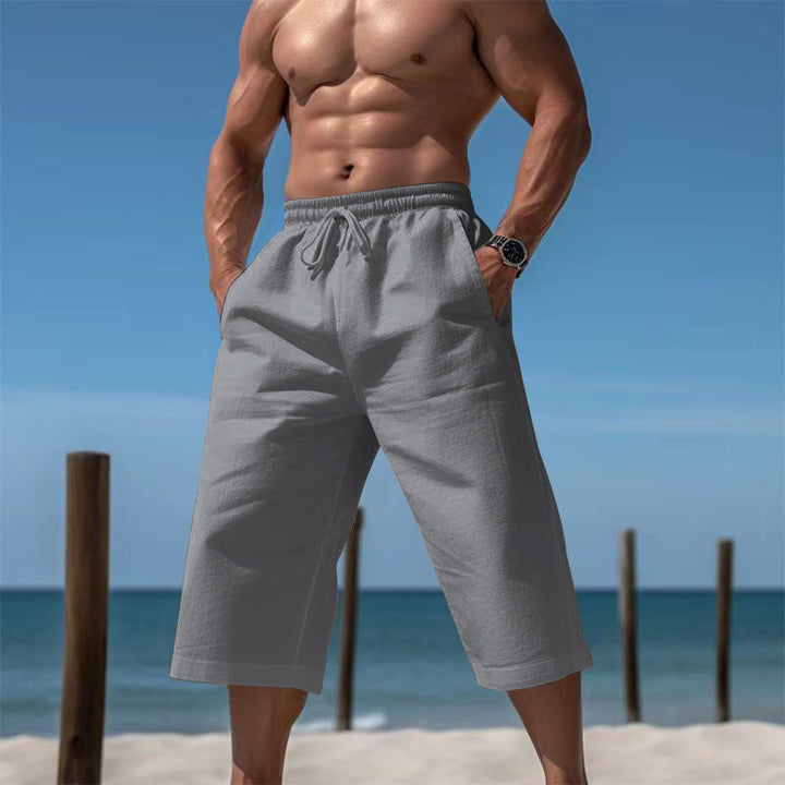 Men's urban summer bermuda in a clear cut with comfort waistband Mune Fashion