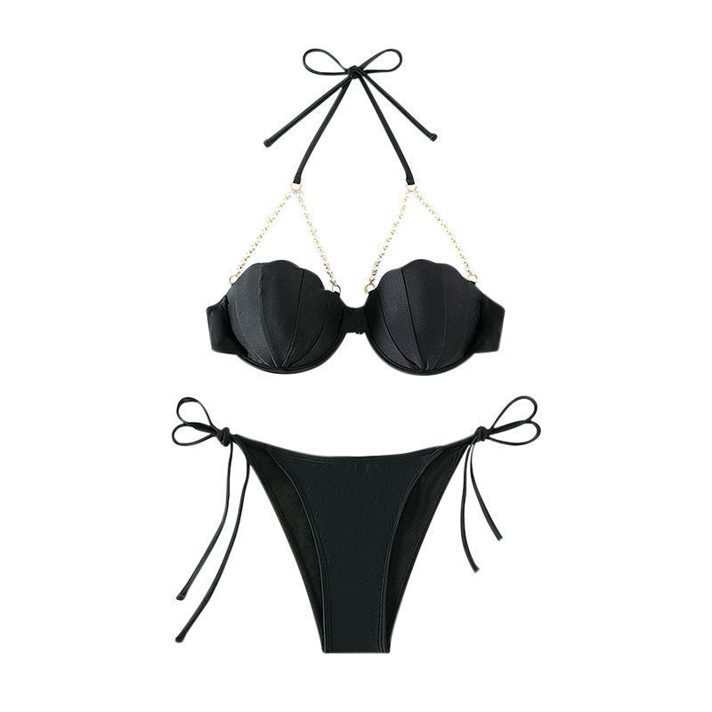 Women's bikini with elegant shell details Mune Fashion