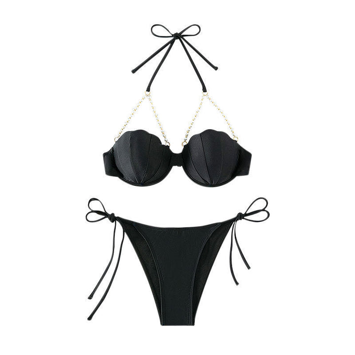 Women's bikini with elegant shell details Mune Fashion