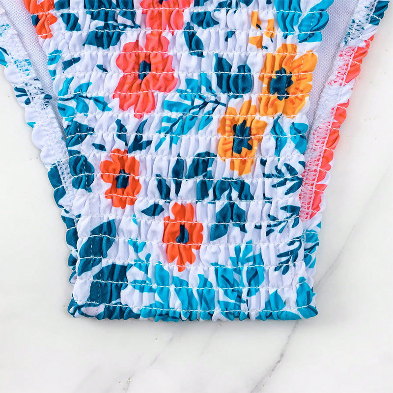 Women's triangle bikini with playful pattern Mune Fashion