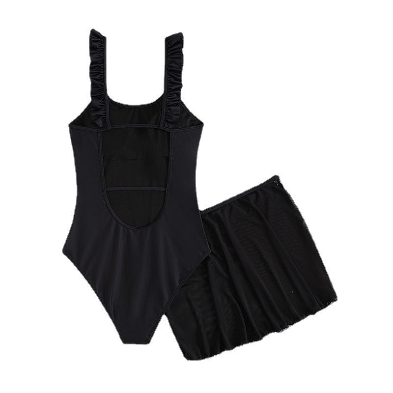 Women's swimsuit dress with playful glamorous ruffle design Mune Fashion