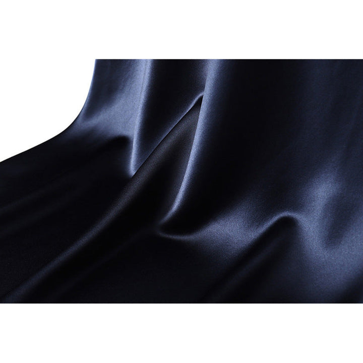Women Elegant Maxi Skirt made of Flowing Satin Mune Fashion