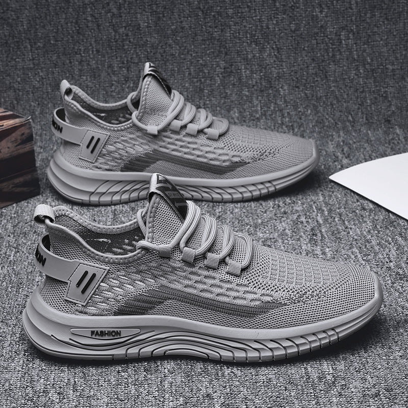 Men's Breathable Sneakers with Flexible Mesh Design Mune Fashion