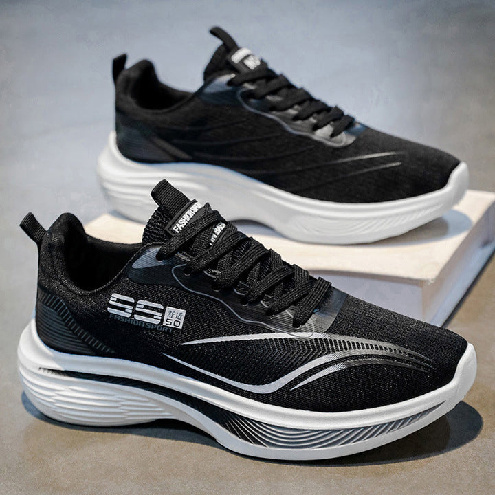 Women's High-Performance Running Shoes with Breathable Surface and Shock-Absorbing Sole