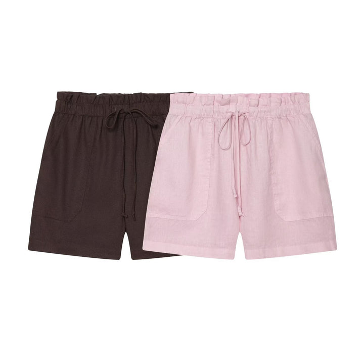 Comfortable Casual Shorts with Elastic Waist and Side Pockets