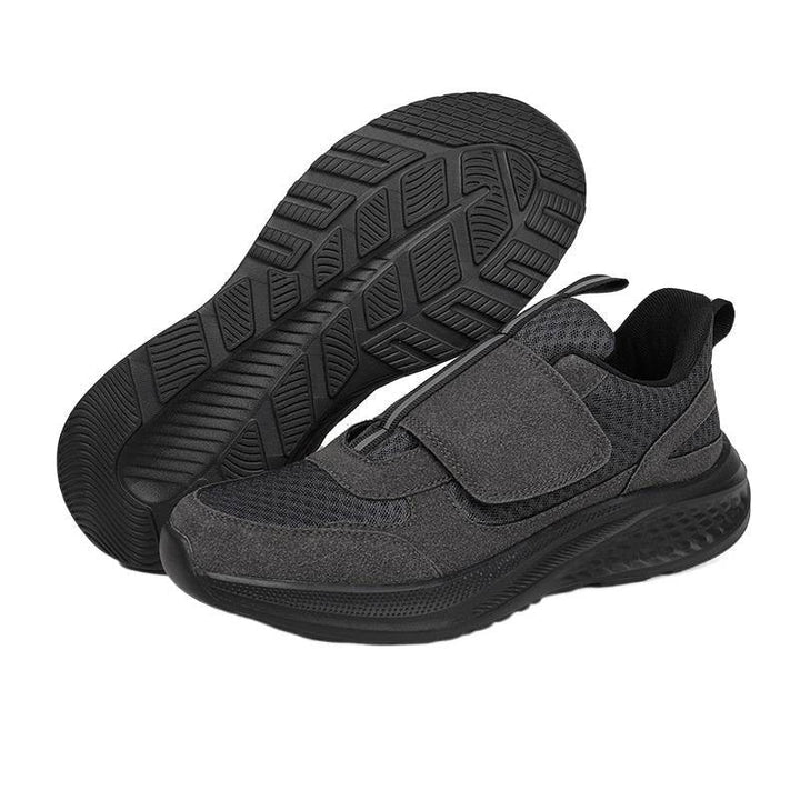 Men's Nan Urban Slip-On Sneaker with Velcro Front Closure, Elastic Pull System and Multi-Layer Cushioning Mune Fashion