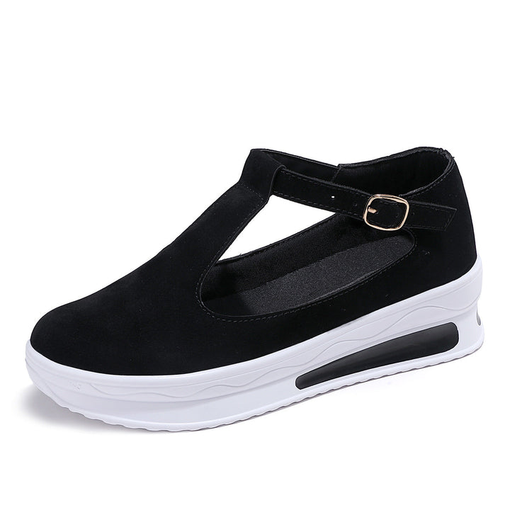 Women's Comfortable and Fashionable Mary Janes with Adjustable Strap