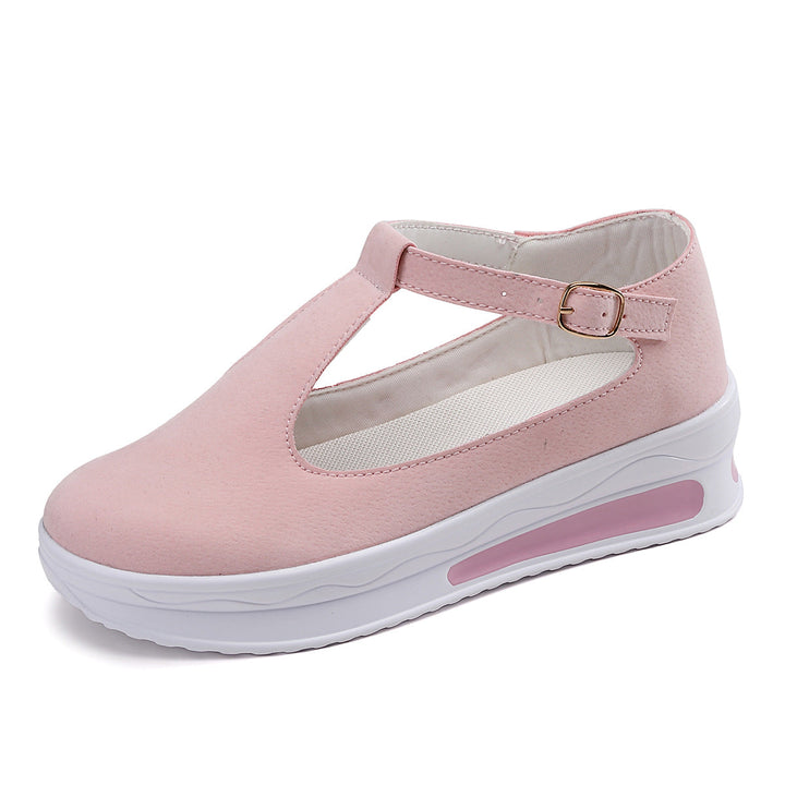 Women's Comfortable and Fashionable Mary Janes with Adjustable Strap