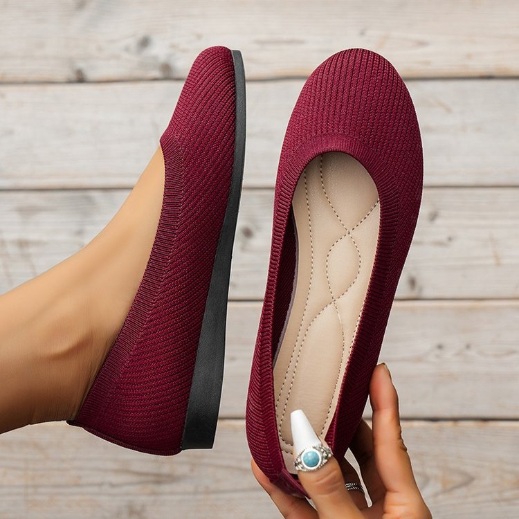 Women's Elastic Ballerinas