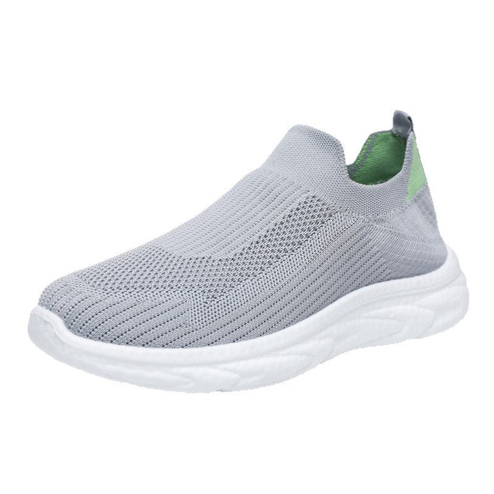 Women's Breathable Slip-On Running Shoes with Flexible Upper