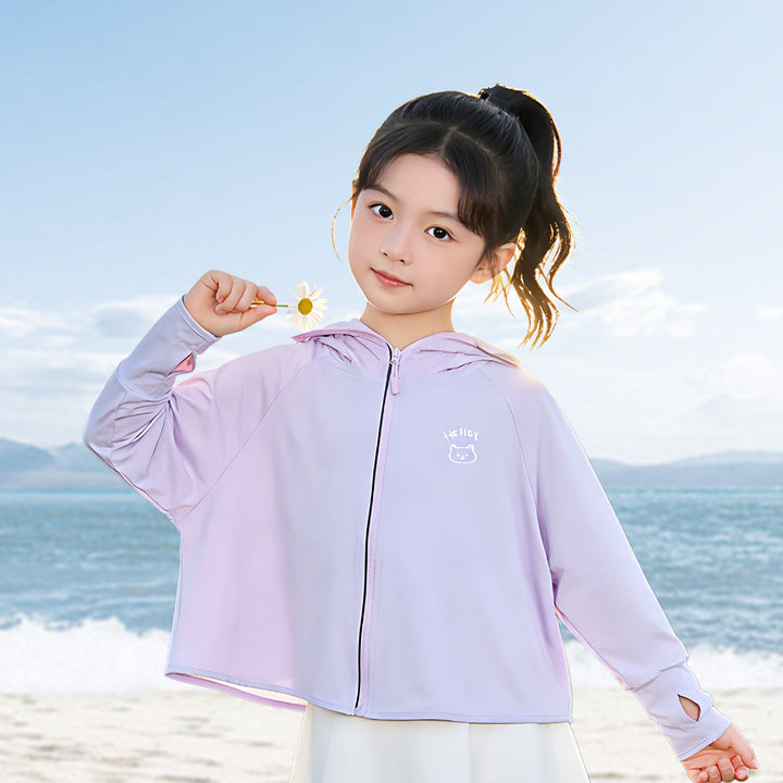 Boys breathable hoodie with UV protection Mune Fashion