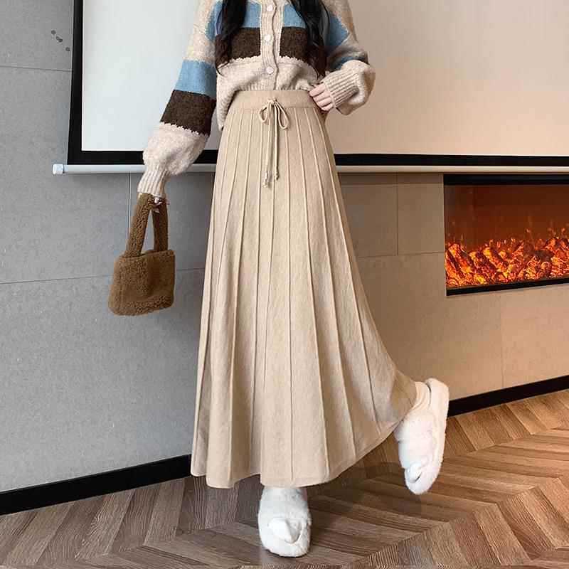 Women's Elegant and Flowing Maxi Skirt Mune Fashion