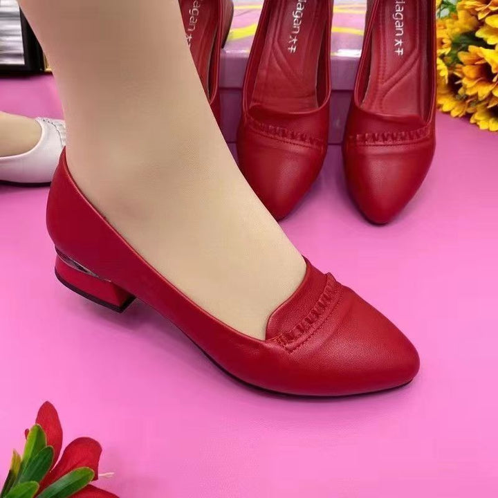 Women's Elegant Ballet Flats with Subtle Heel