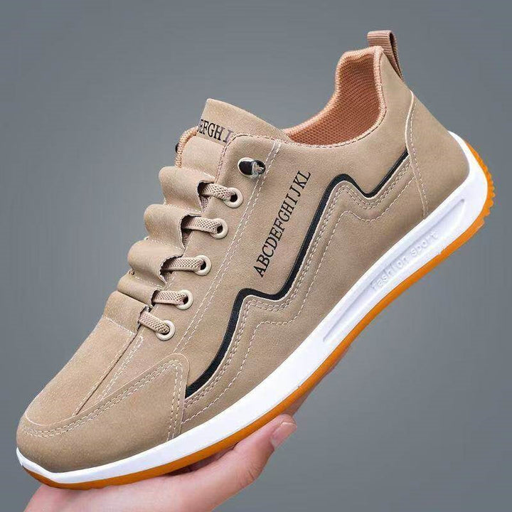 Men's sporty sneakers with innovative lacing system Mune Fashion